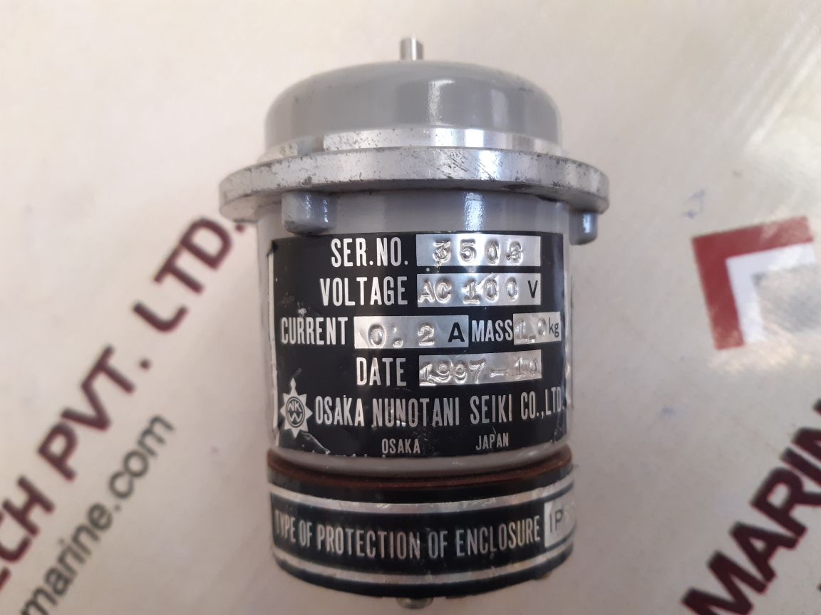 Tamagawa ts 4n 39e 11 synchro tx.tr motor Used - Image 6