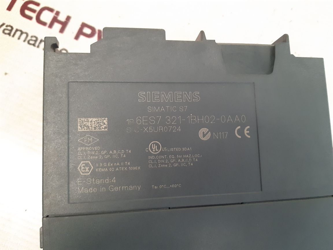 Siemens 6es7 321-1bh02-0aa0 simatic s7 input module - Image 6