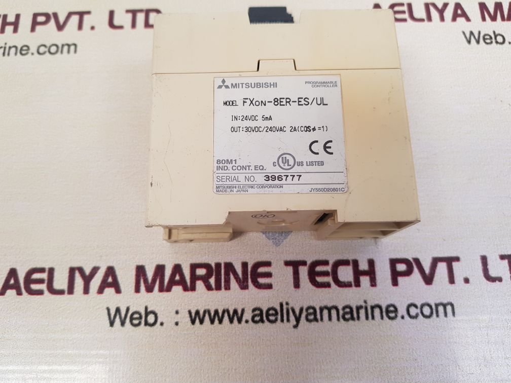 Mitsubishi fx0n-8er-es/ul programmable controller 24vdc 5ma - Image 7