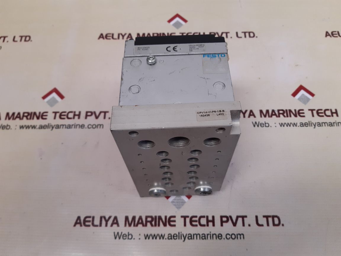Festo cpv-14-ge-mp-6 valve terminal cpv14-vi-p6-1/8-b - Image 5