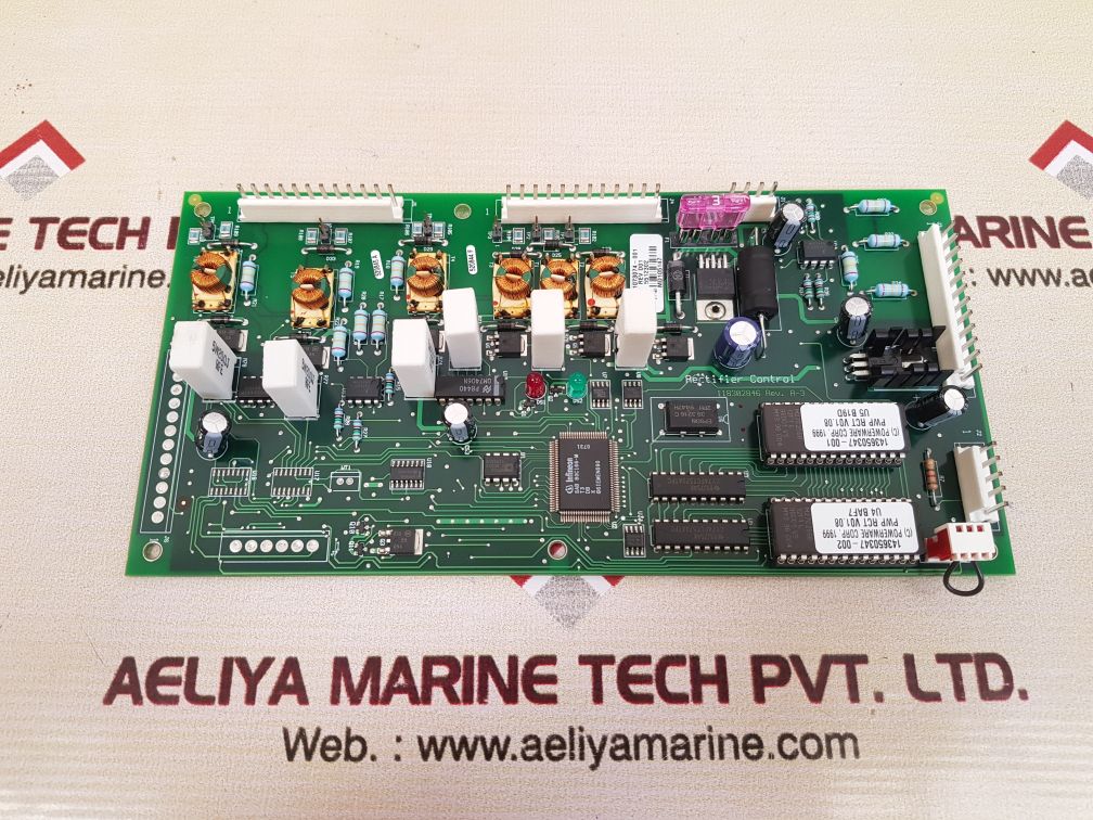 Exide electronics 101073074-001 rectifier control board - Image 2