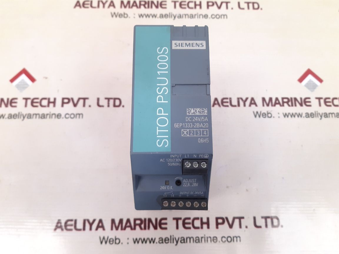 Siemens 6ep 1333-2ba20 sitop psu100s power supply