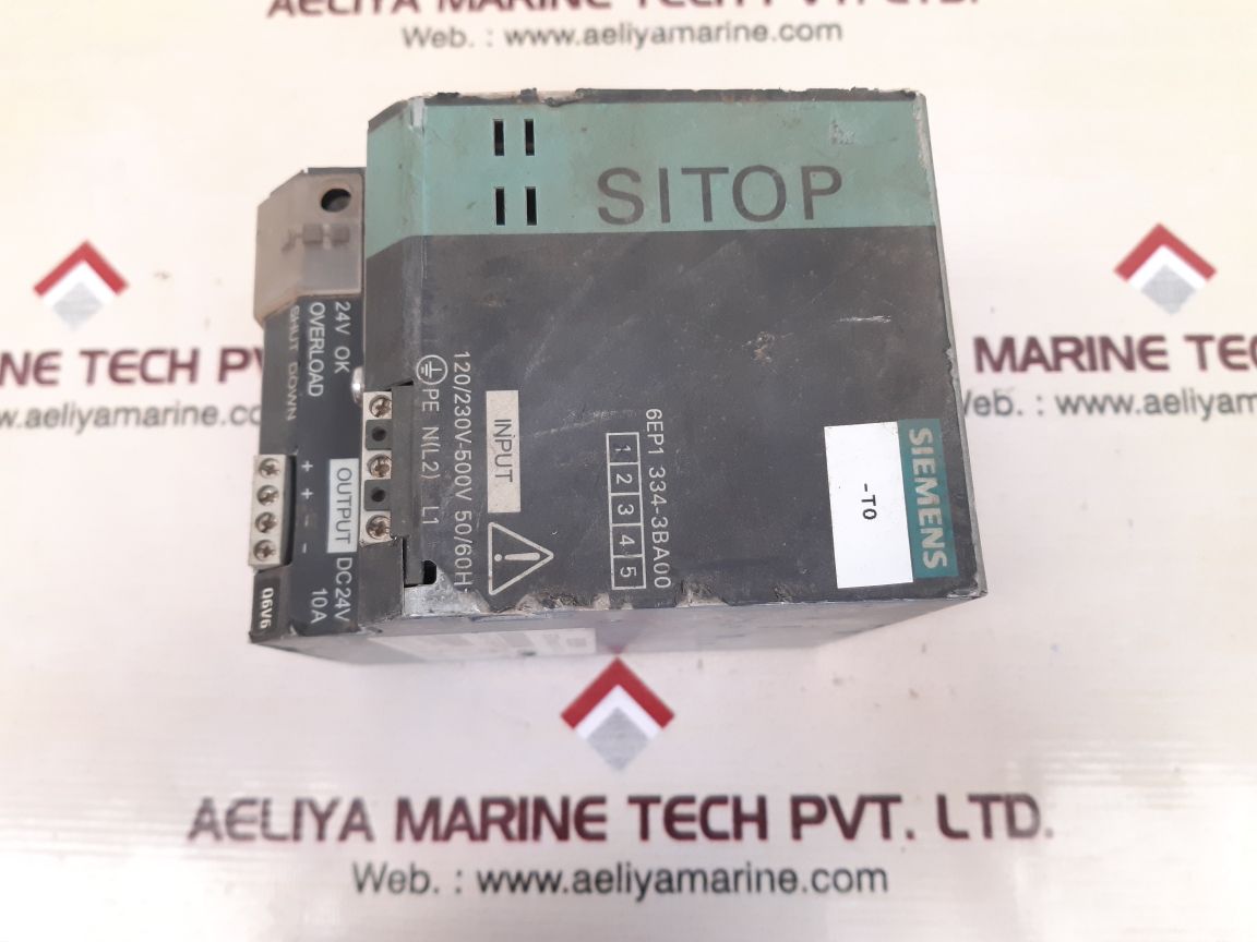 Siemens 6ep1 334-3ba00 power supply - Image 2