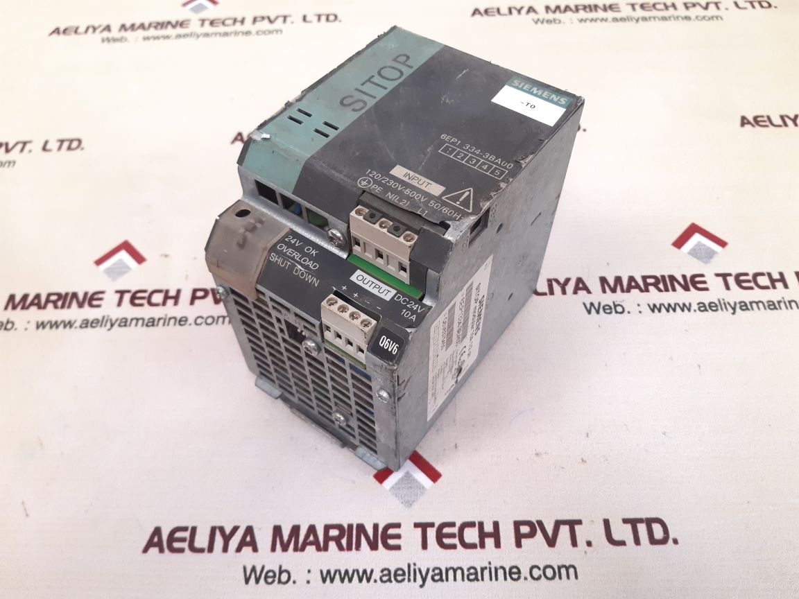 Siemens 6ep1 334-3ba00 power supply - Image 9