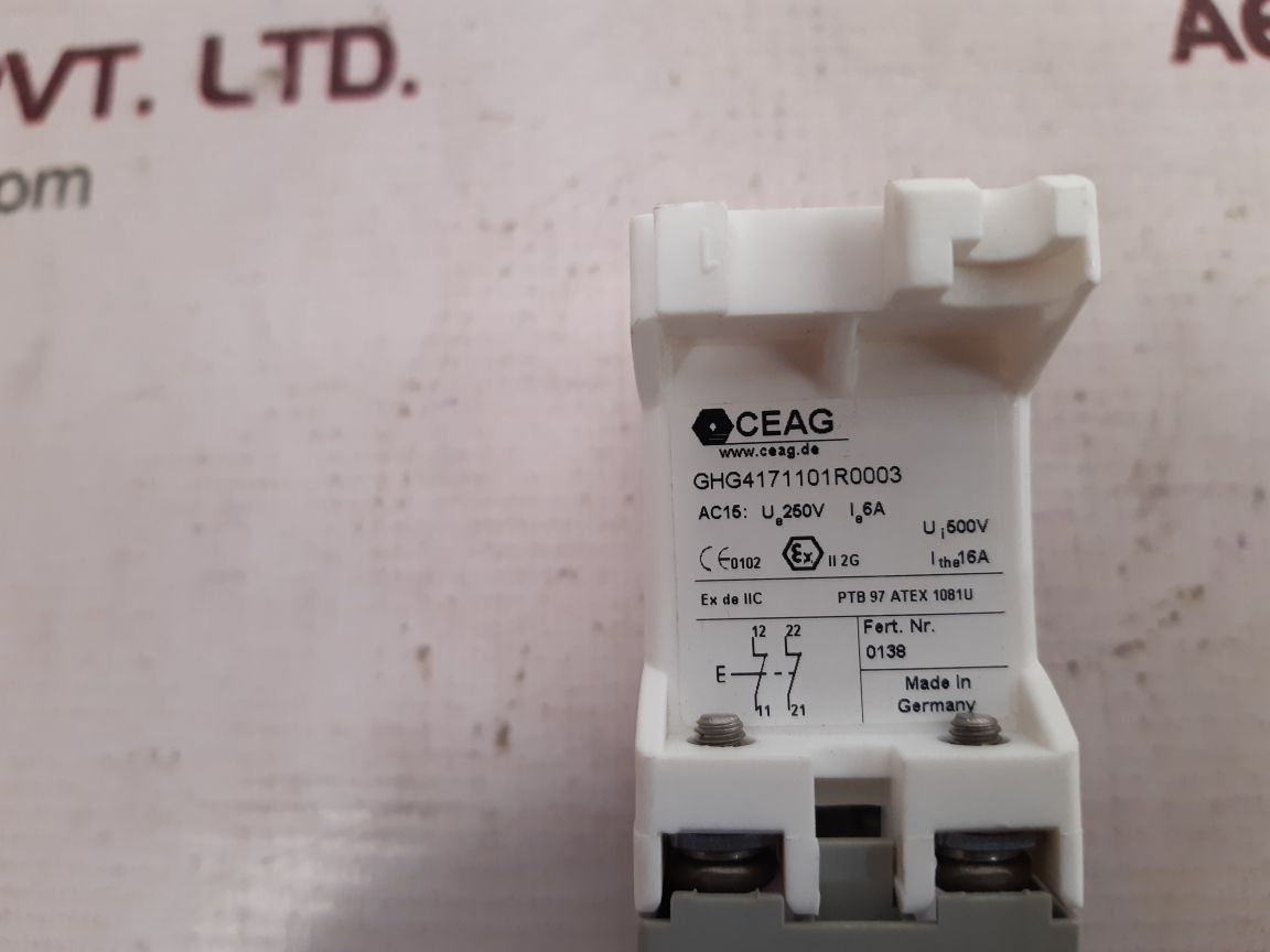 Ceag ghg4171101r0003 push button - Image 5