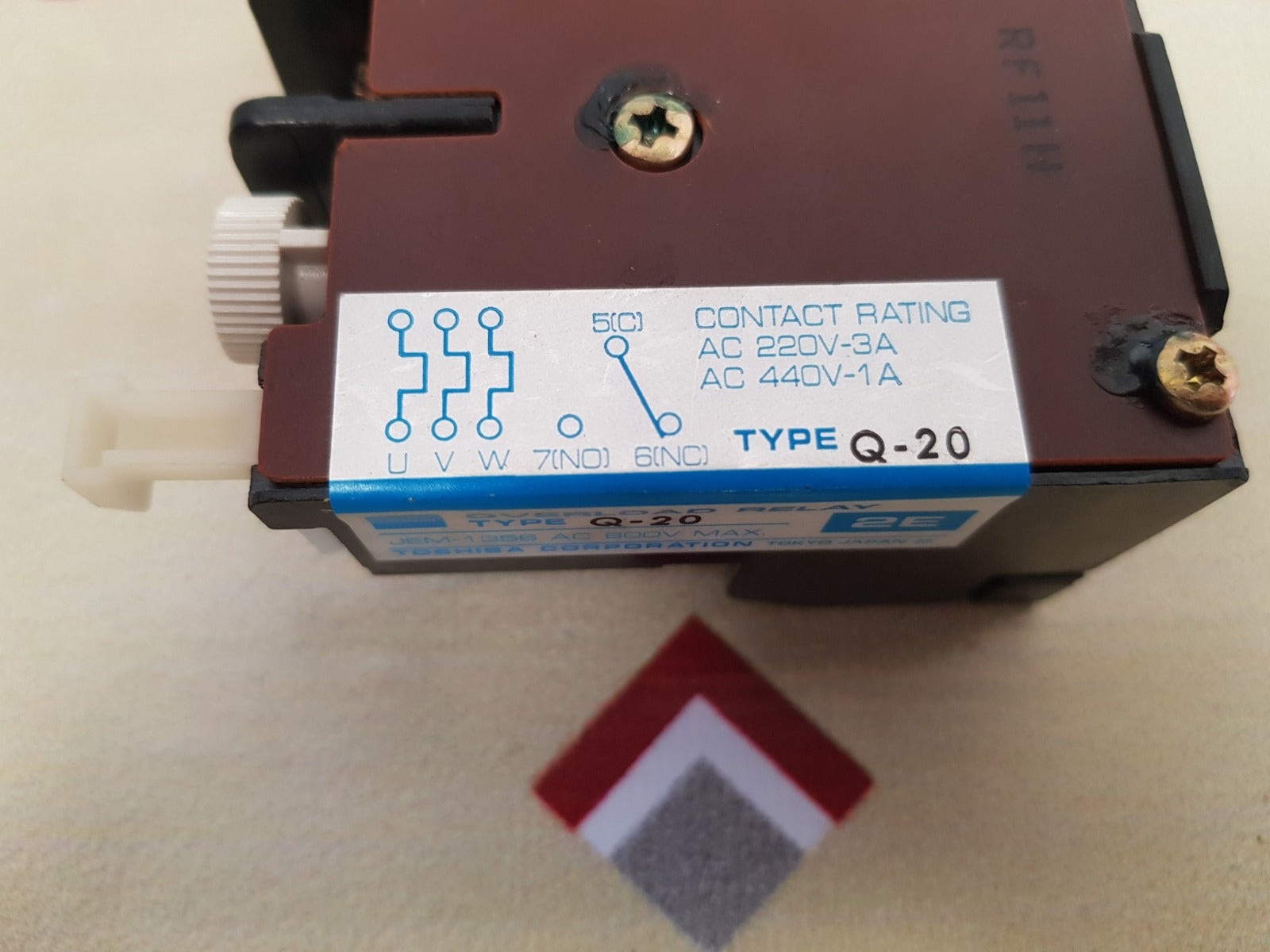 Toshiba q-20 overload relay - Image 6