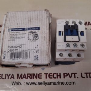 Telemecanique/schneider cad50nd auxiliary contactor