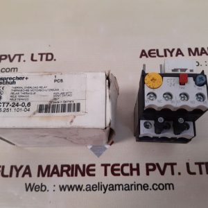 Sprecher+schuh ct7-24-0,6 thermal overload relay