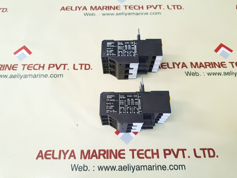 Sprecher+schuh ct7-24-0,4 thermal overload relay - Image 2