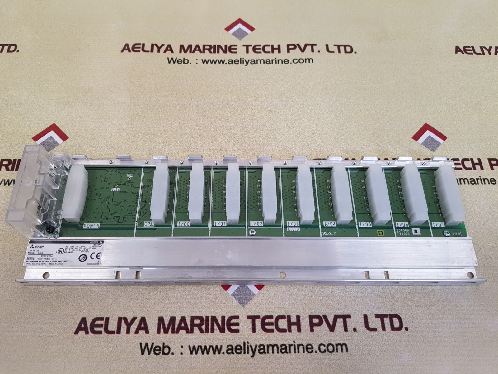 Mitsubishi q38b melsec-q base unit - Image 2