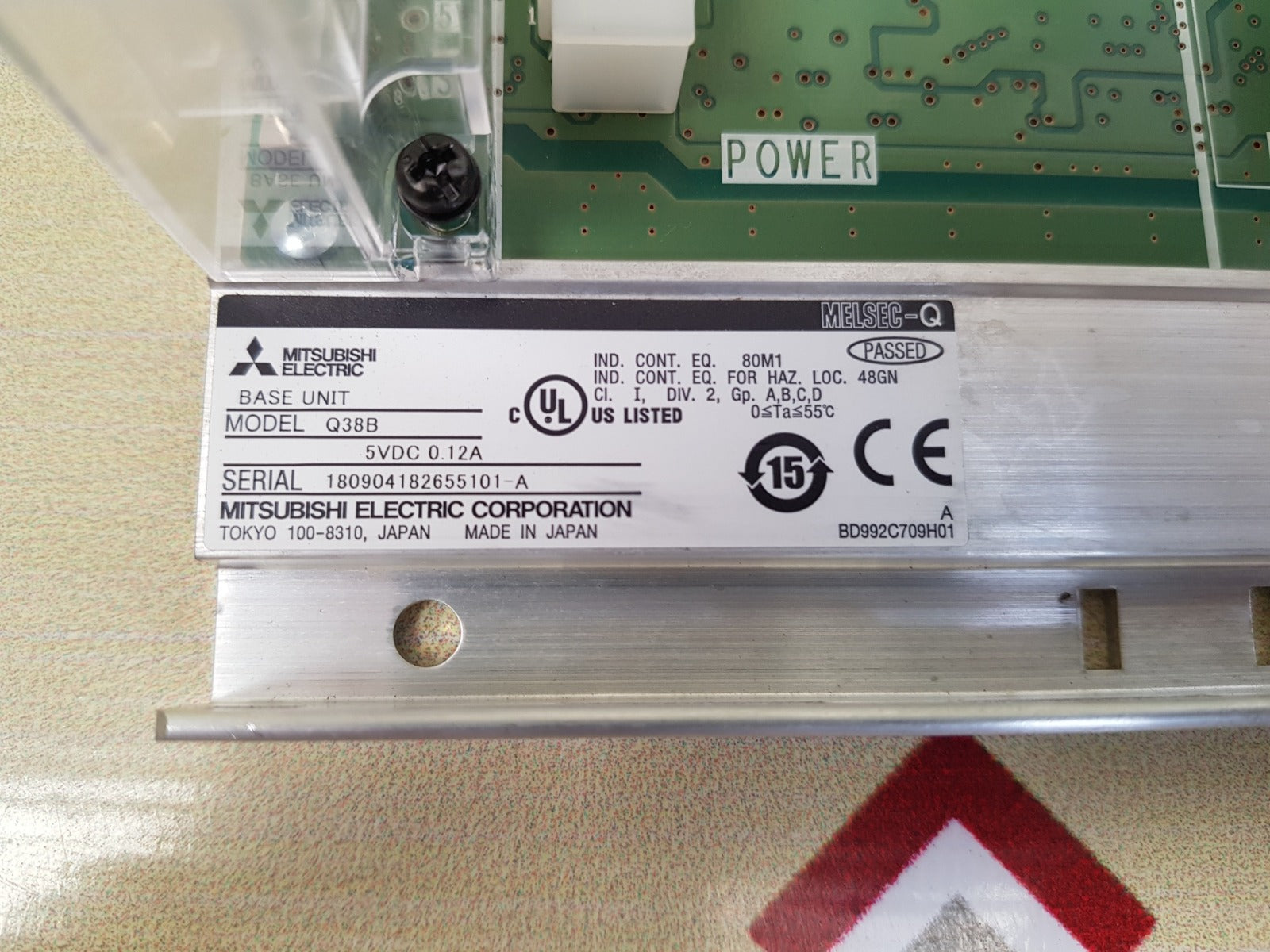 Mitsubishi q38b melsec-q base unit - Image 5