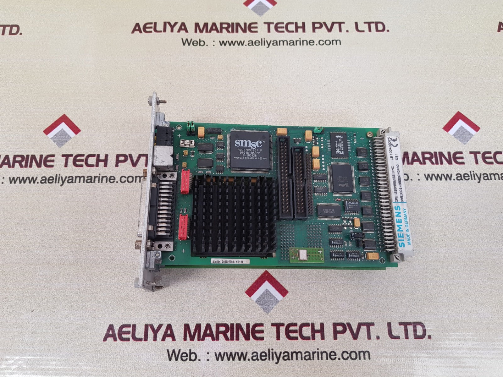 Siemens cpu 233mmx/32 pmc processor module 6ar1001-3bg20-0aa0 - Image 3