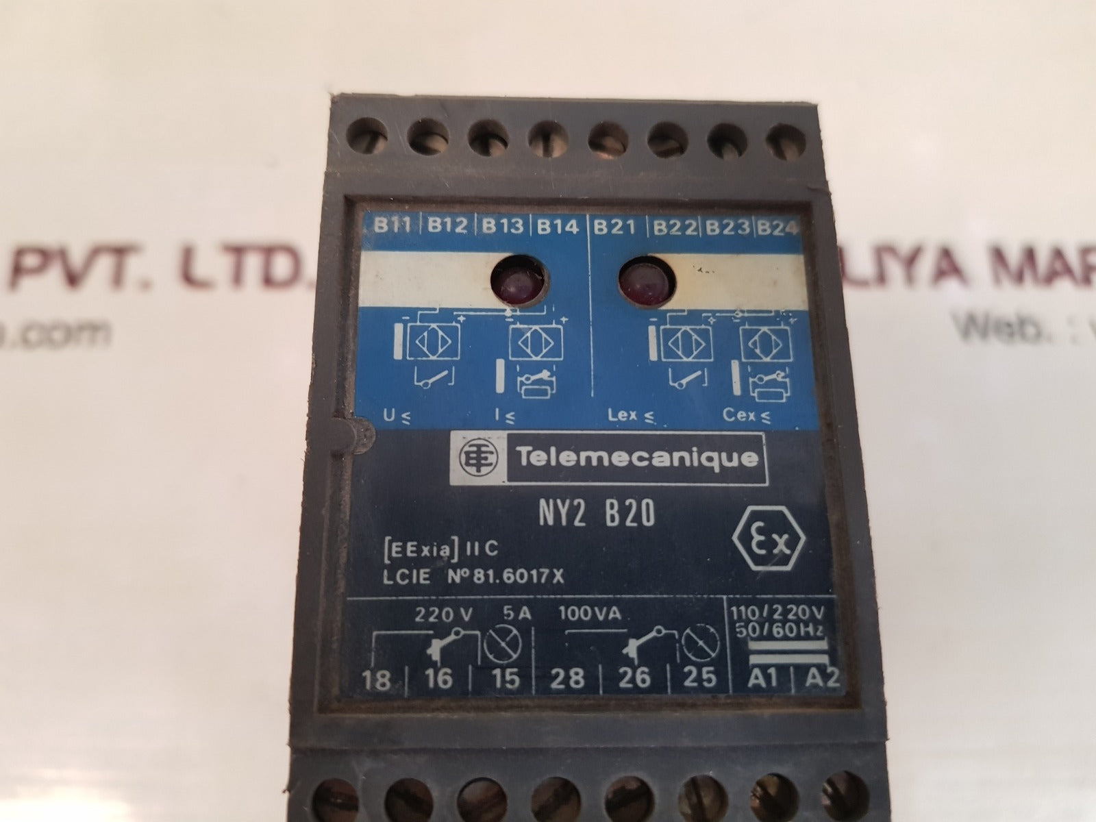 Telemecanique ny2 b20 safety relay barrier - Image 6