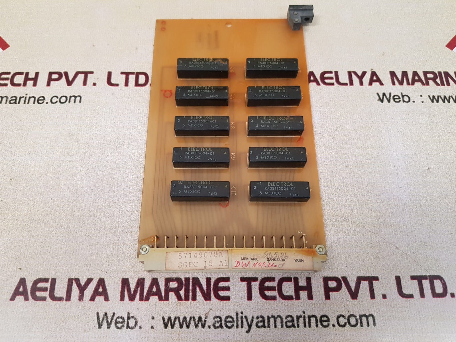 Stromberg sgec 15 a1 relay card