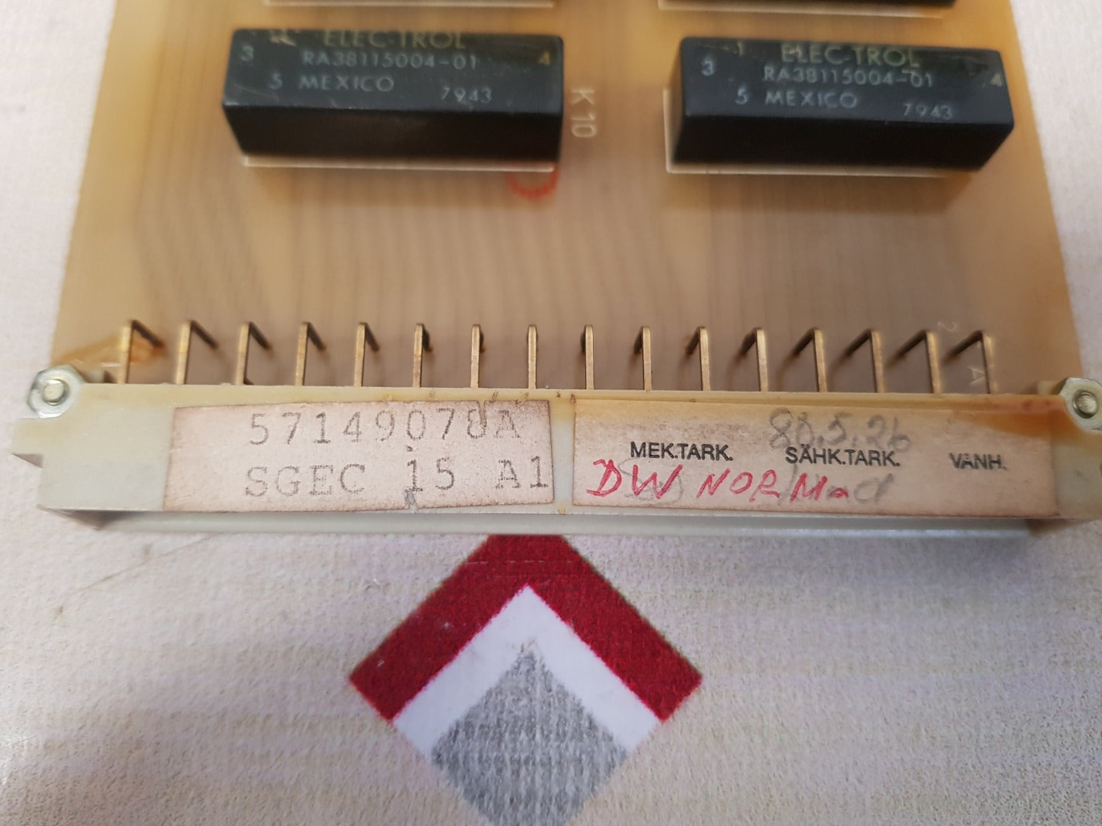 Stromberg sgec 15 a1 relay card - Image 5