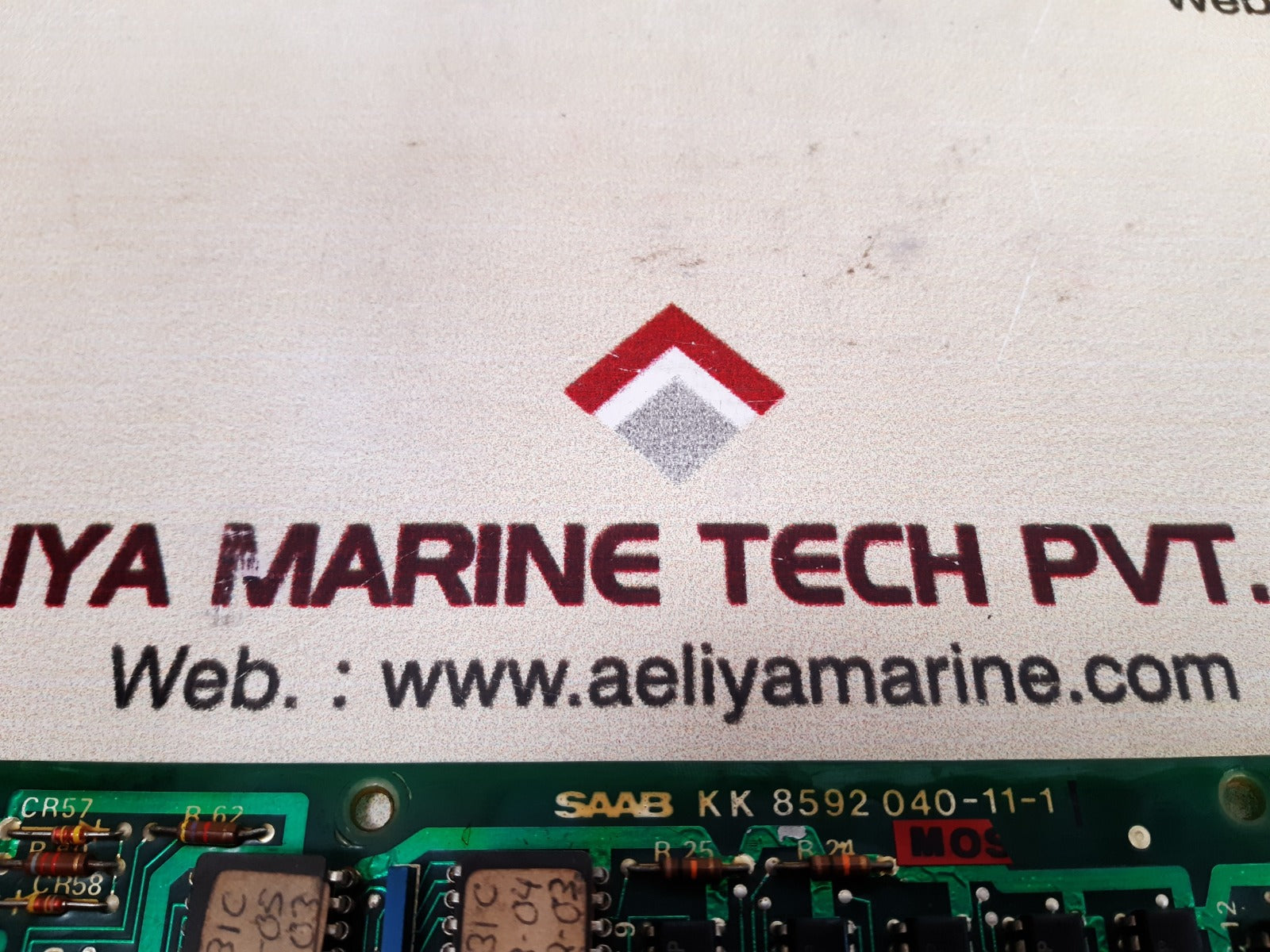 Saab kk 8592 040-11-1 pcb card alfa laval 540963-80 - Image 6