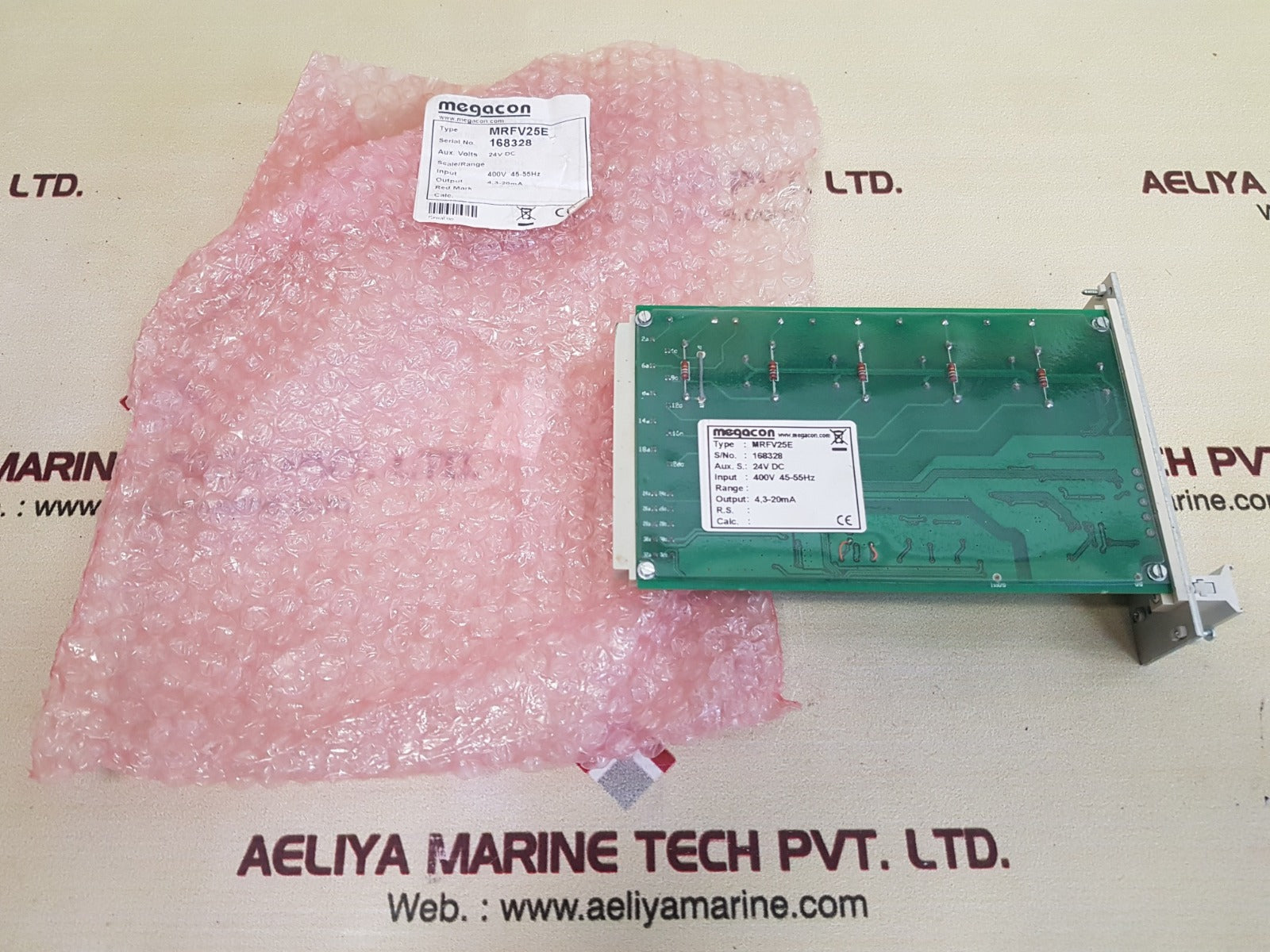 Megacon mrfv25e frequency-voltage monitoring module - Image 2