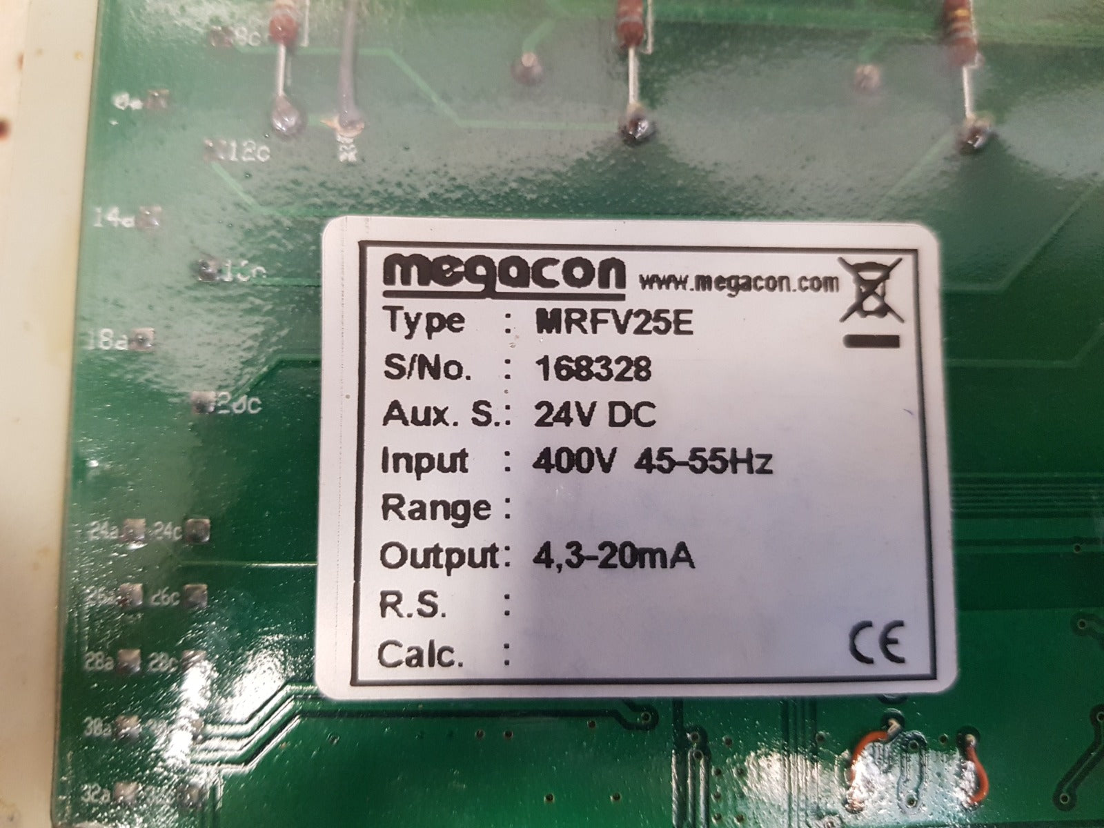 Megacon mrfv25e frequency-voltage monitoring module - Image 7