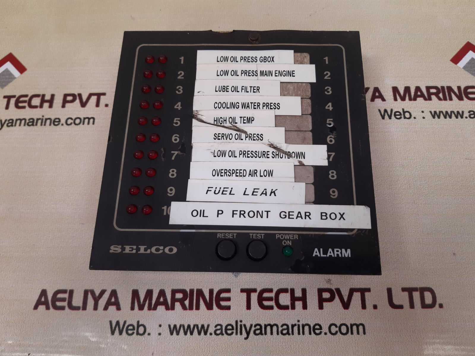 Selco nws m1000 alarm annunciator 261200 - Image 2