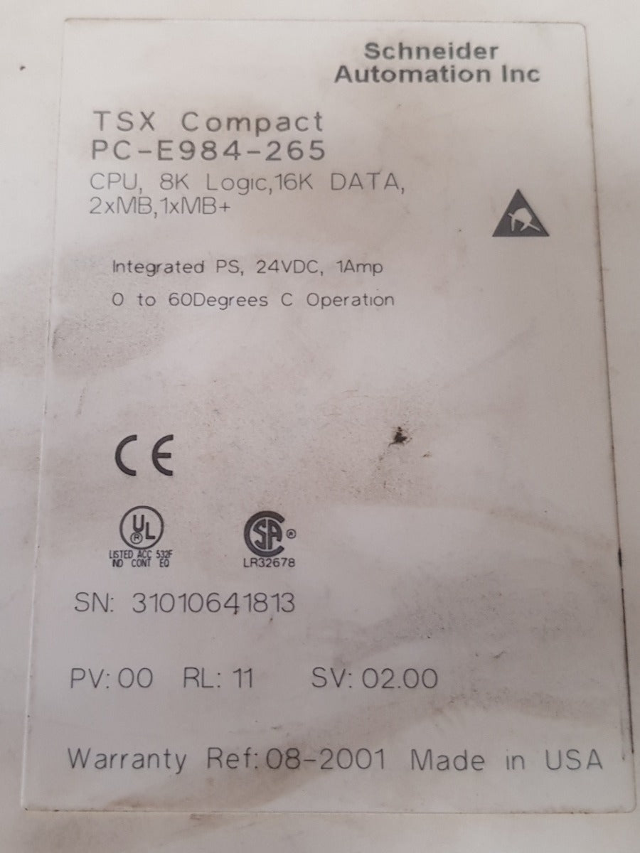 Schneider pc-e984-265 tsx compact cpu - Image 7