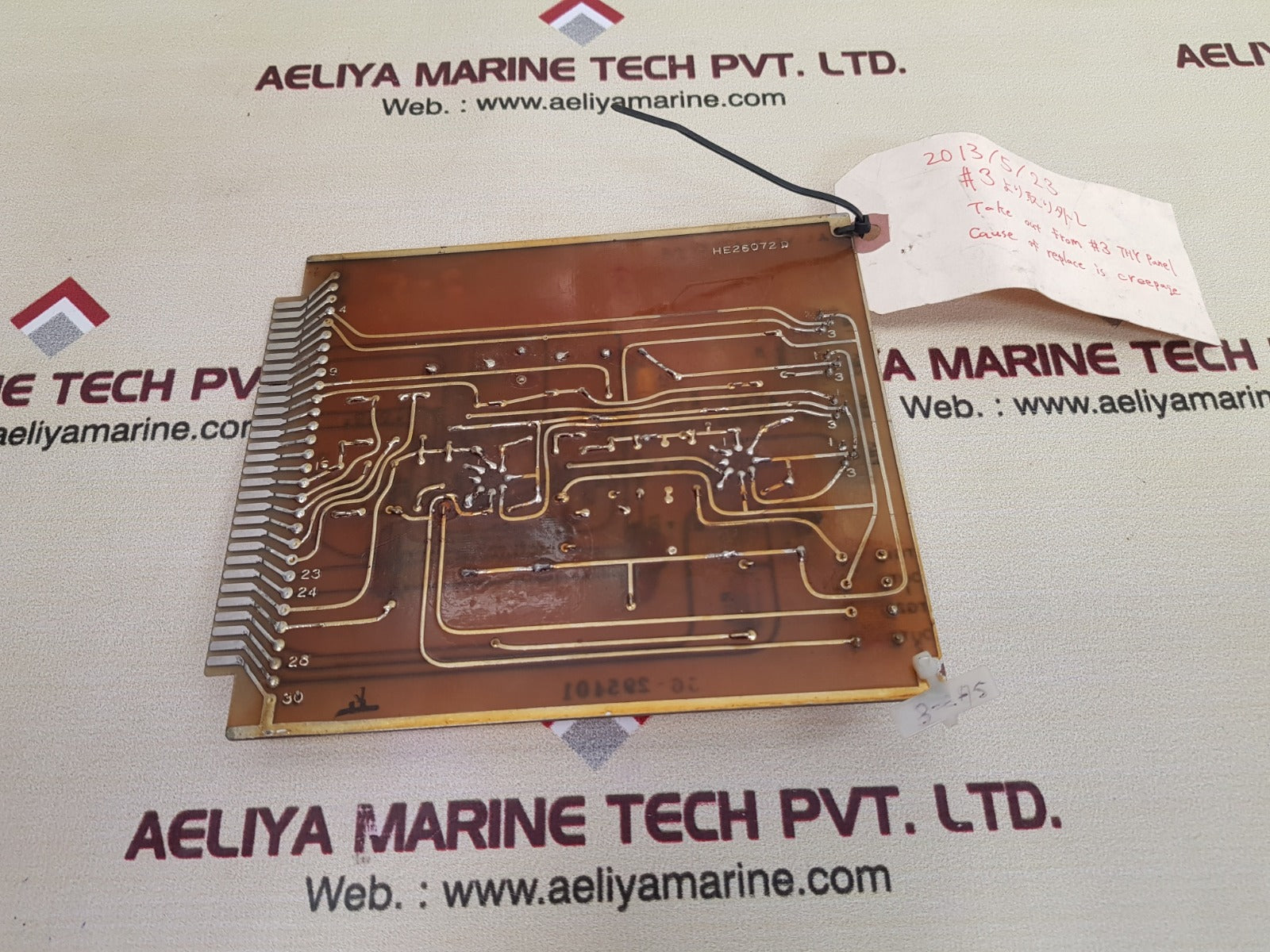 Mitsubishi l-vc-05a pcb card he26072d - Image 3