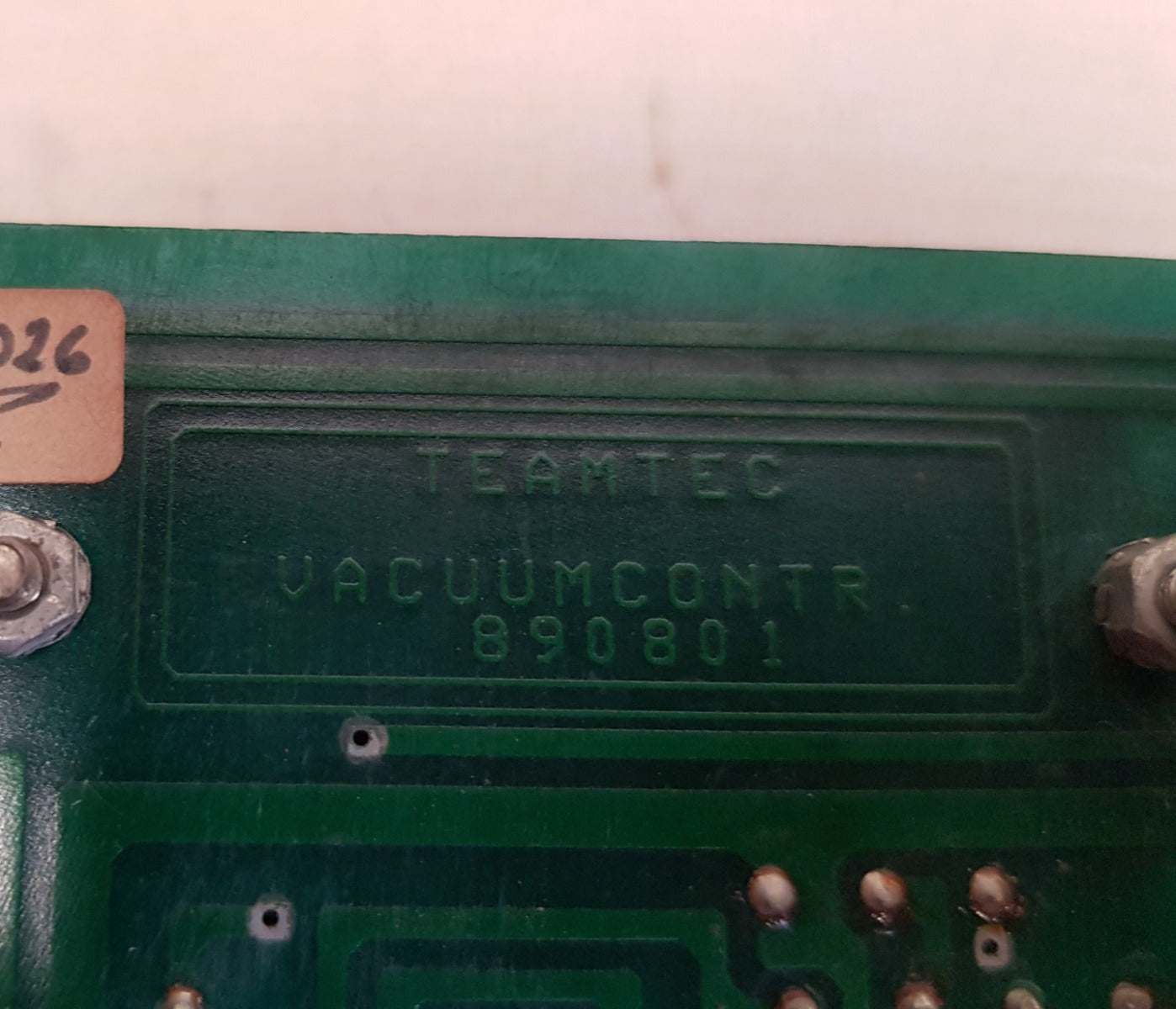 Teamtec 890801 vacuum-control board Used - Image 6