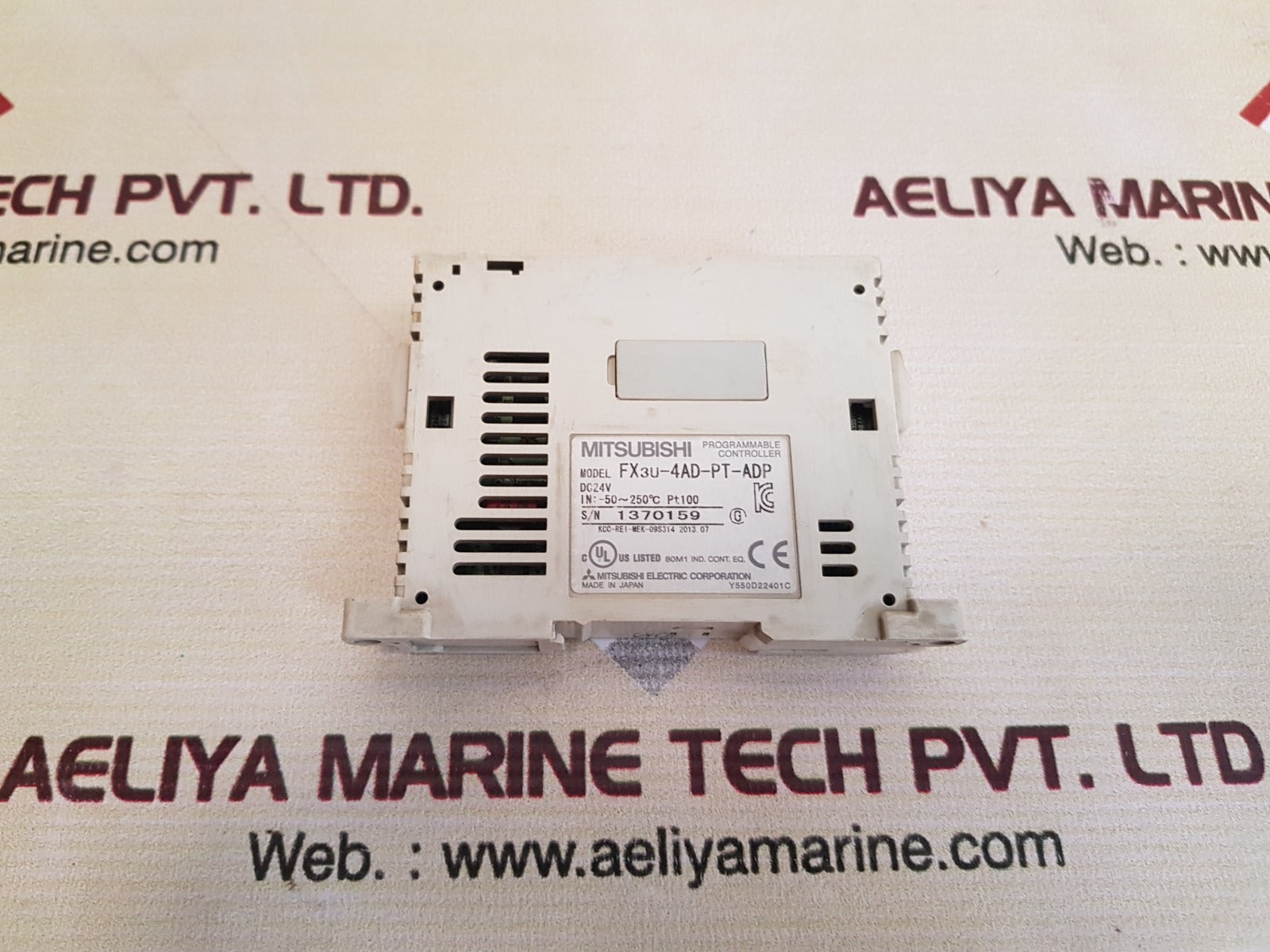 Mitsubishi fx3u-4ad-pt-adp programmable controller - Image 2