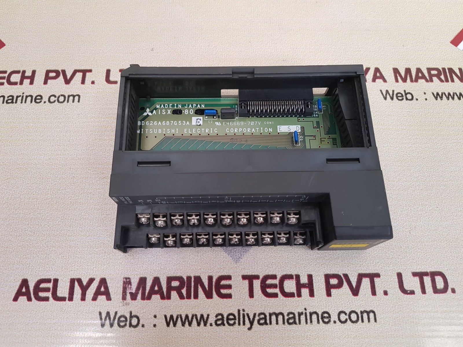 Mitsubishi Electric Melsec Alsx80 Input Plc Unit Module 0302D Dc24V 7Ma - Image 2