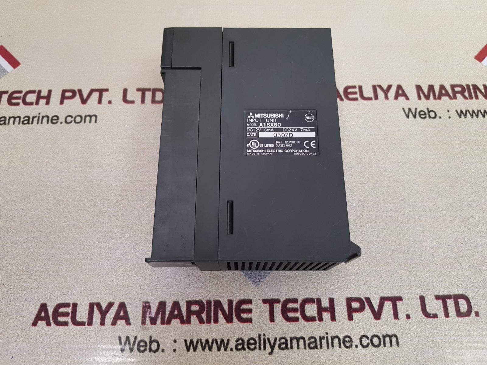 Mitsubishi Electric Melsec Alsx80 Input Plc Unit Module 0302D Dc24V 7Ma - Image 3