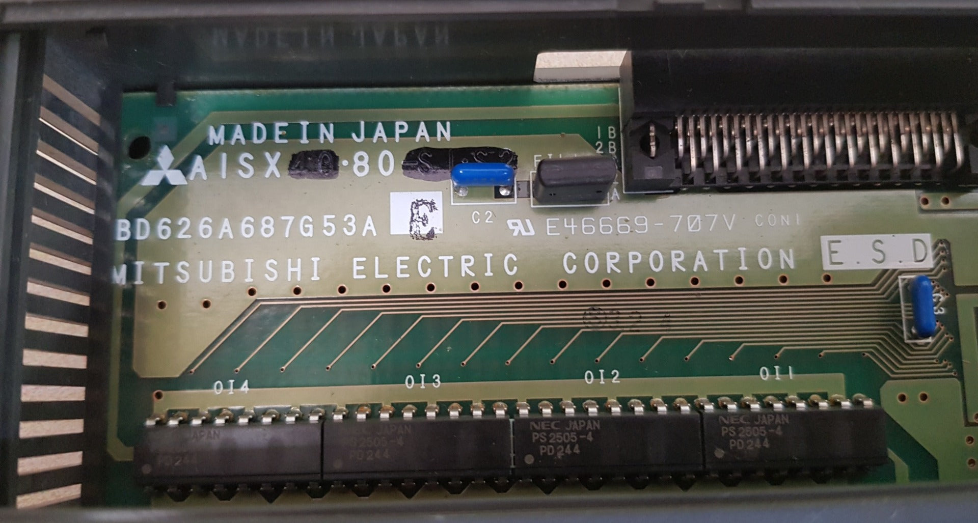 Mitsubishi Electric Melsec Alsx80 Input Plc Unit Module 0302D Dc24V 7Ma - Image 8