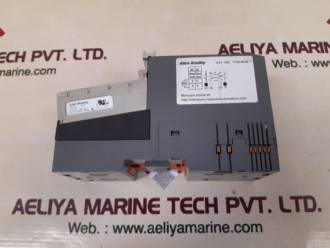 Allen-bradley 1734-adn ser.b point i/o adapter with 1734-rtb ser.a - Image 7