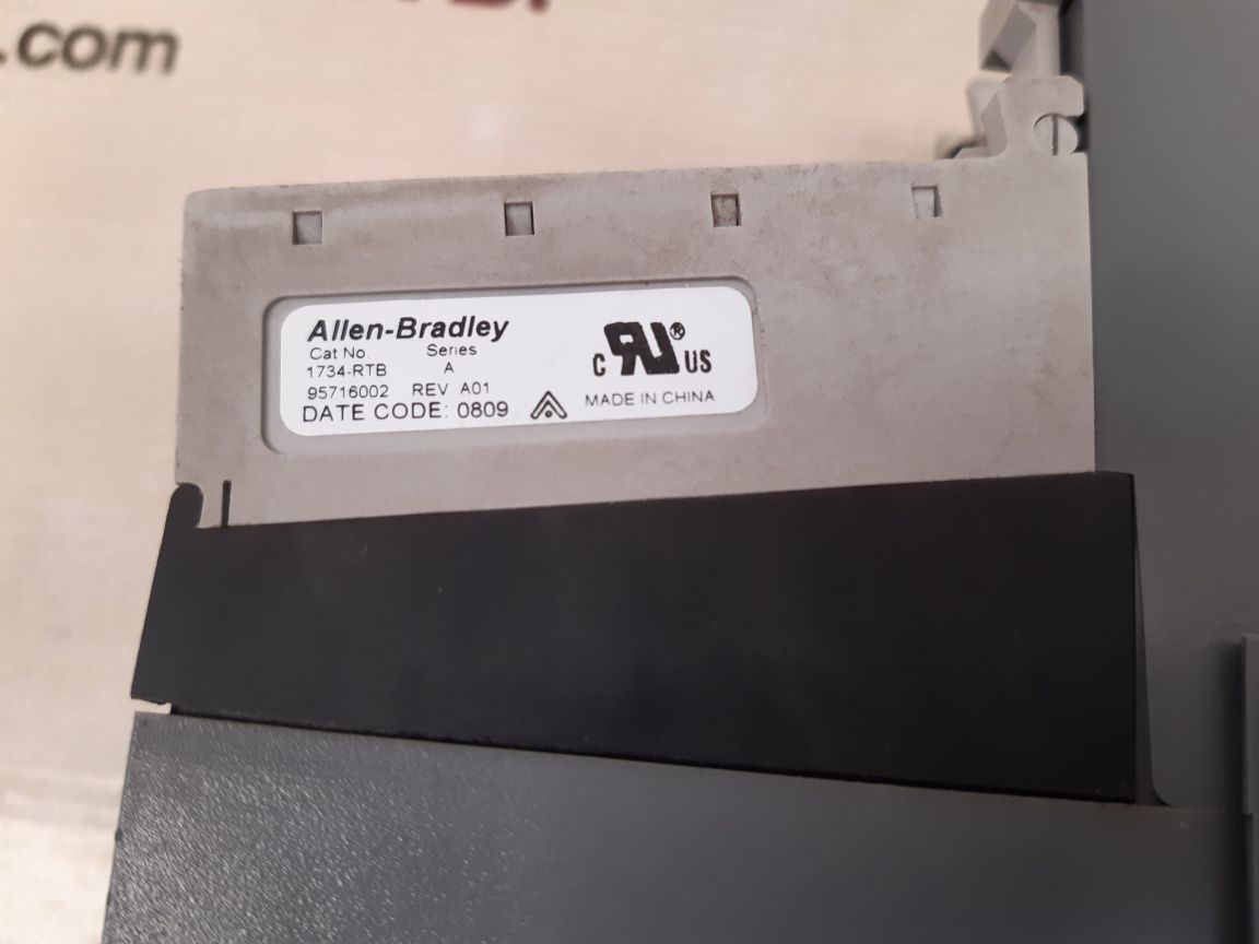 Allen-bradley 1734-adn ser.b point i/o adapter with 1734-rtb ser.a - Image 8