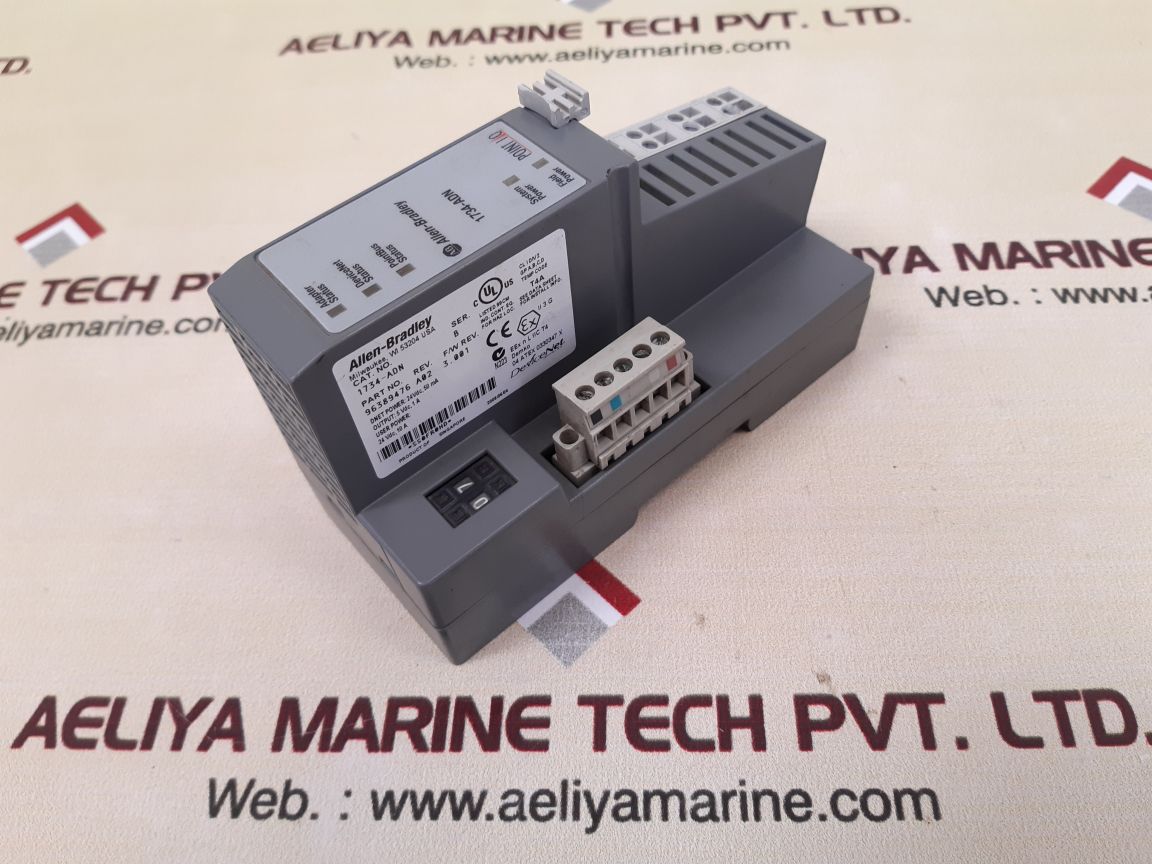 Allen-bradley 1734-adn ser.b point i/o adapter with 1734-rtb ser.a - Image 3