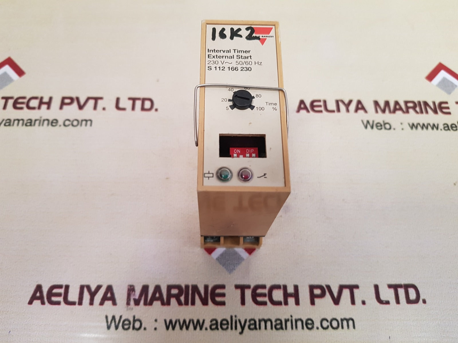 Carlo gavazzi s 112 166 230 interval timer 230 v~ 50/60hz