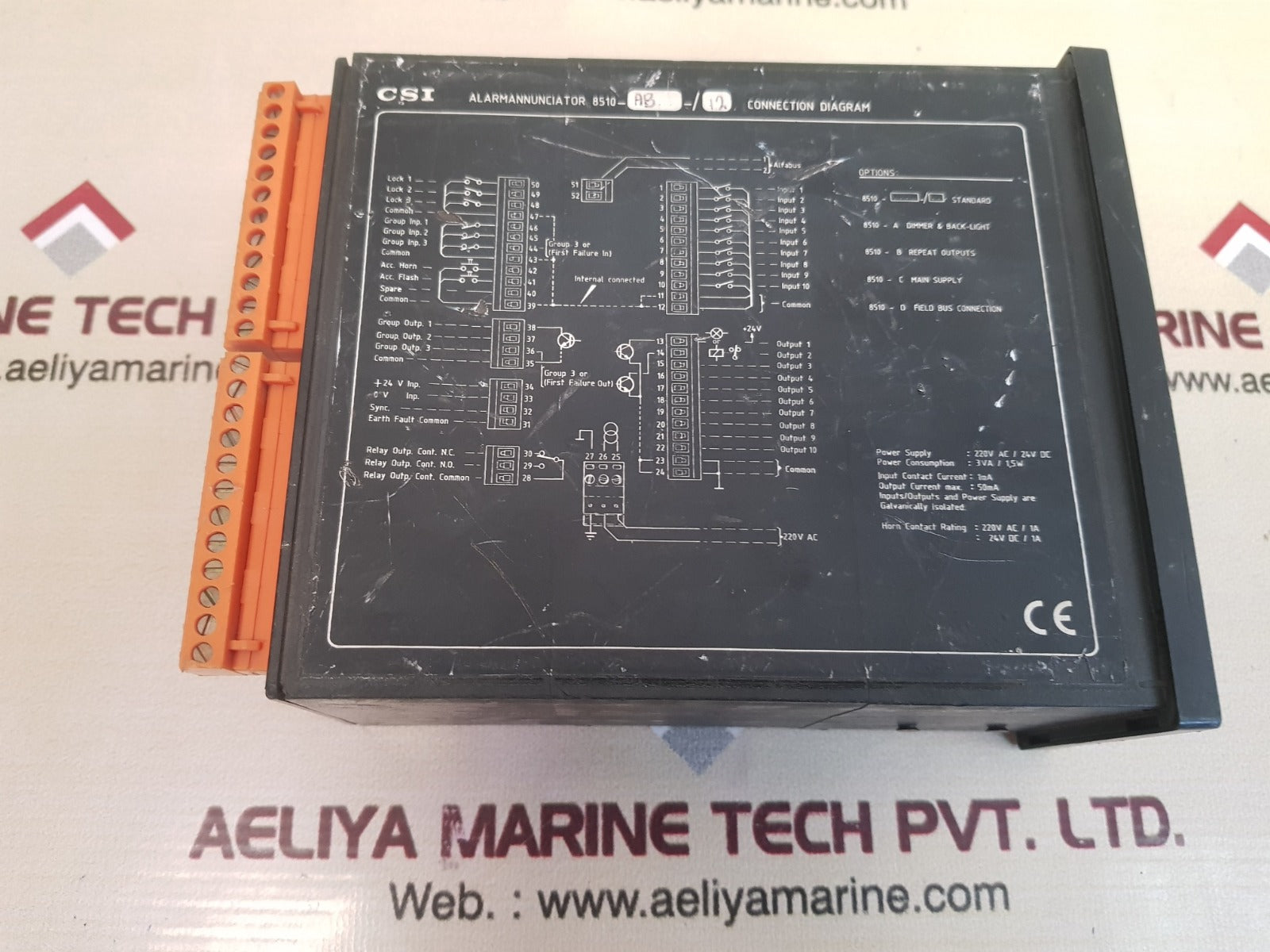 Csi 8510ab/12 alarm annunciator - Image 5