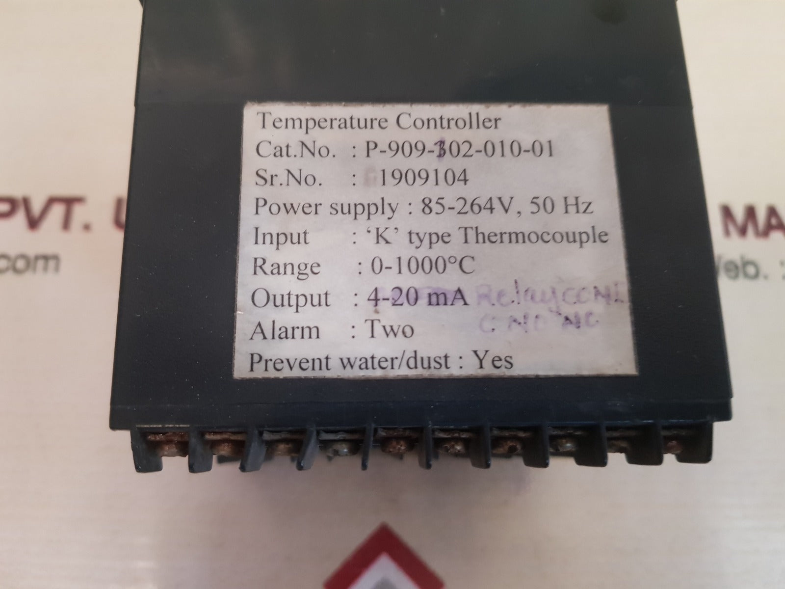Tipl p-909-302-010-01 temperature controller - Image 5