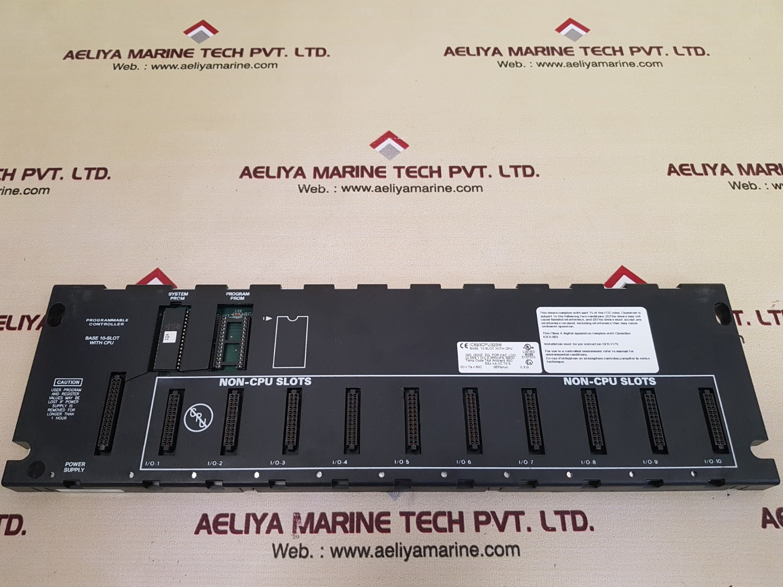 Ge fanuc ic693cpu323w Non cpu slot