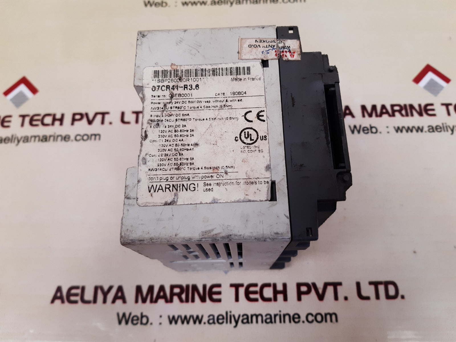 Abb 07cr41-r3.6 advant controller 31 basic unit 1sbp260020r1001 - Image 3