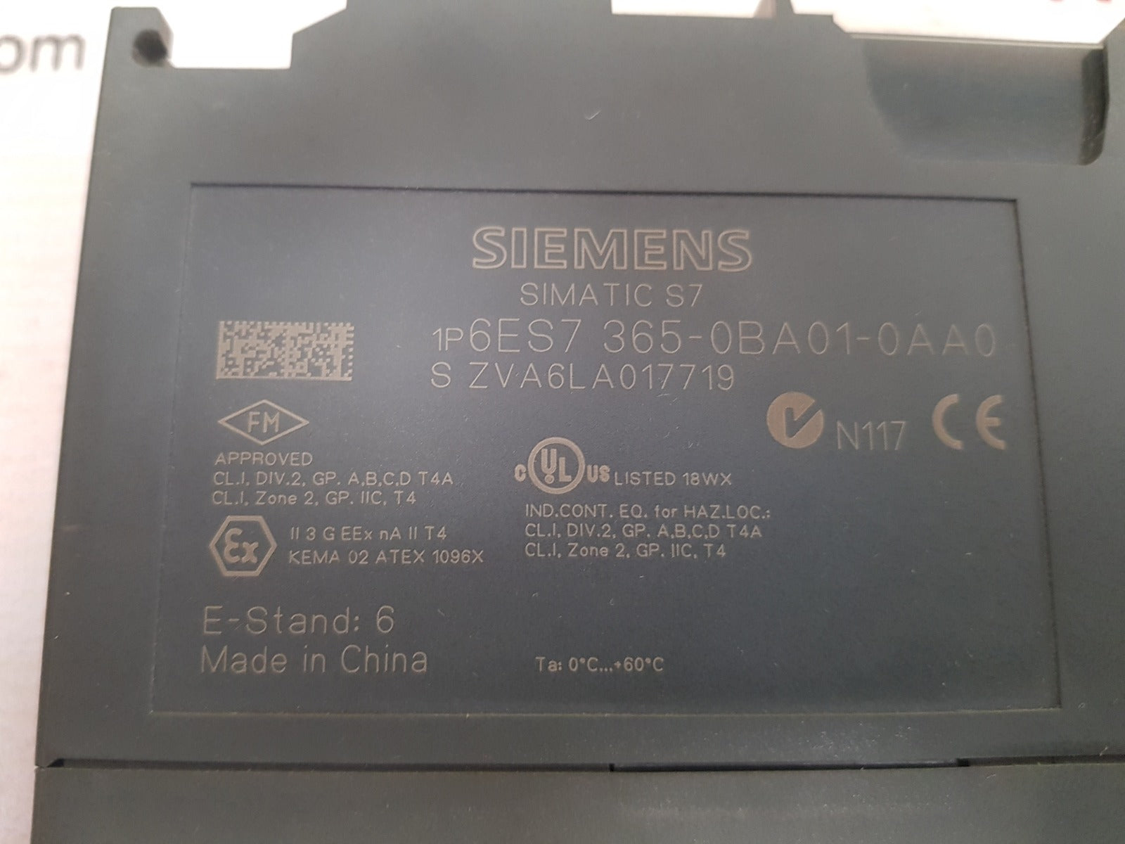 Siemens simatic s7 6es7 365-0ba01-0aa0 interface module - Image 7