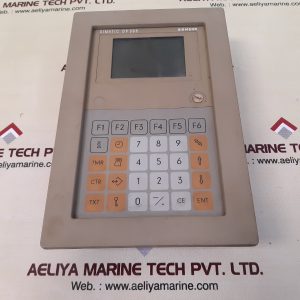 Siemens Simatic Op396 6Es5 396 0Ua11 Operator Panel