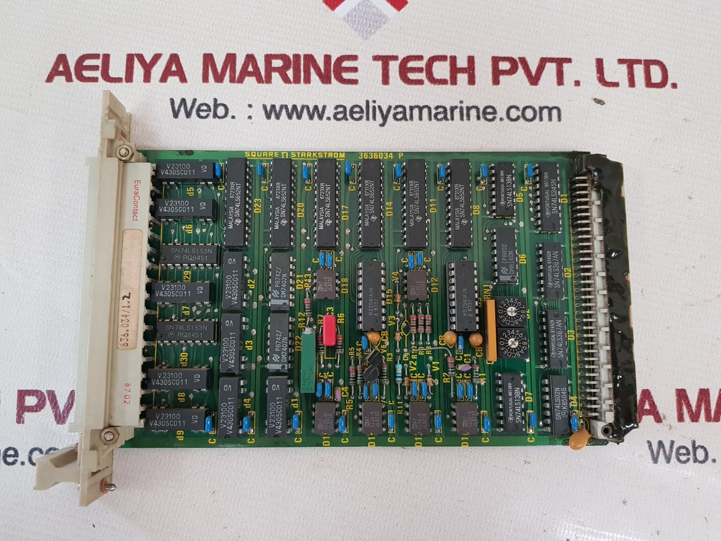 Square D starkstrom 3636034 p pcb card 636.034/1.2 - Image 4