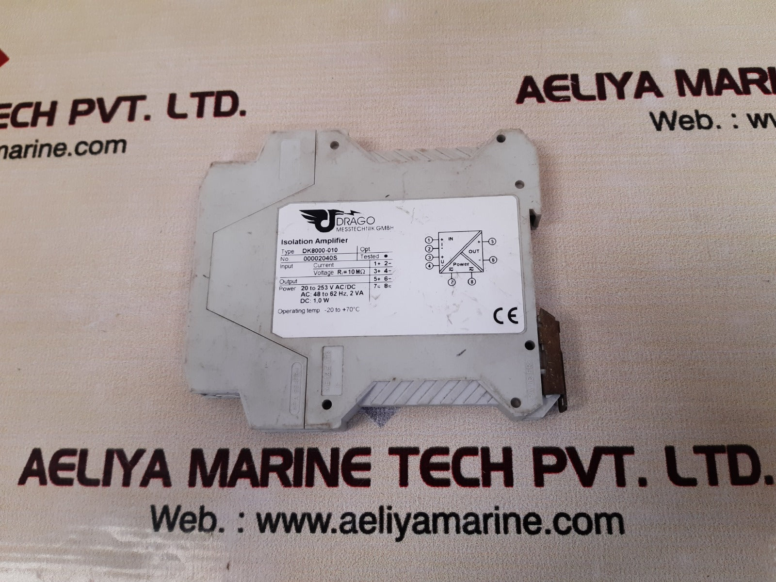 Drago Dk8000-010 Isolation Amplifier Module - Image 2