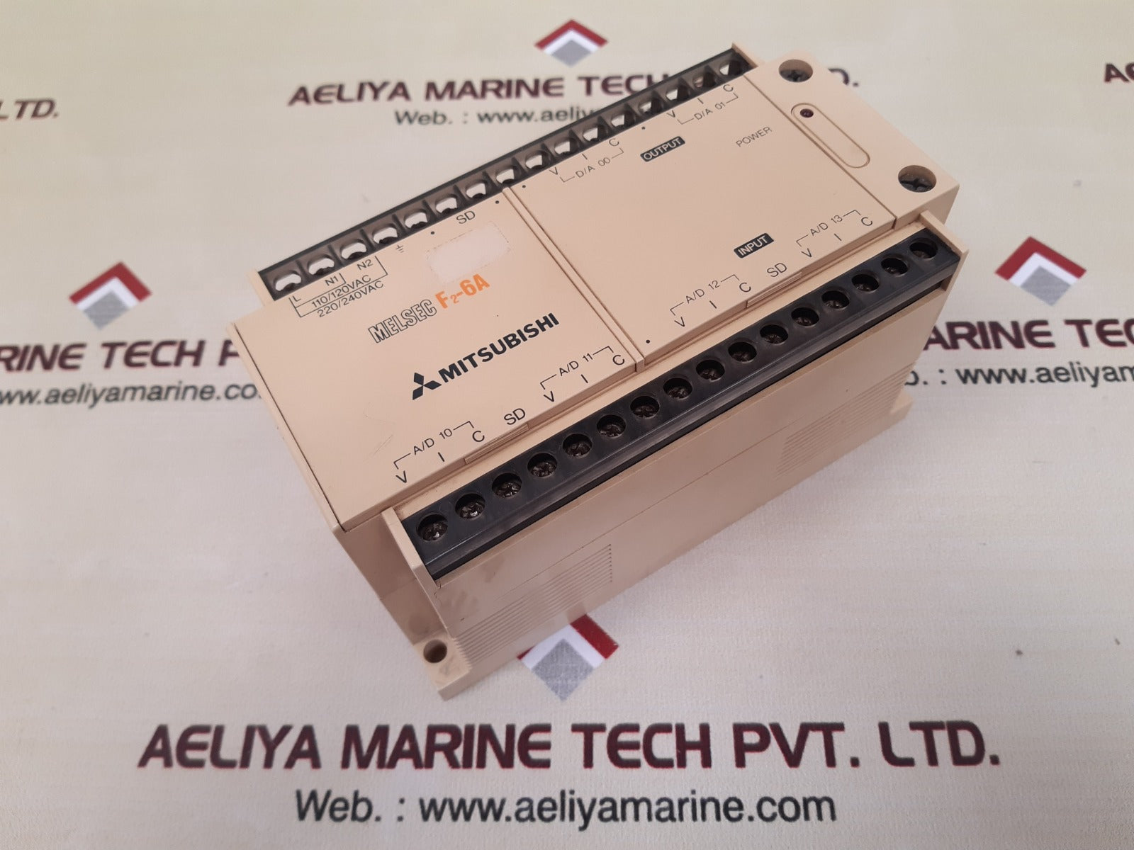 Mitsubishi melsec f2-6a-e analog unit - Image 2