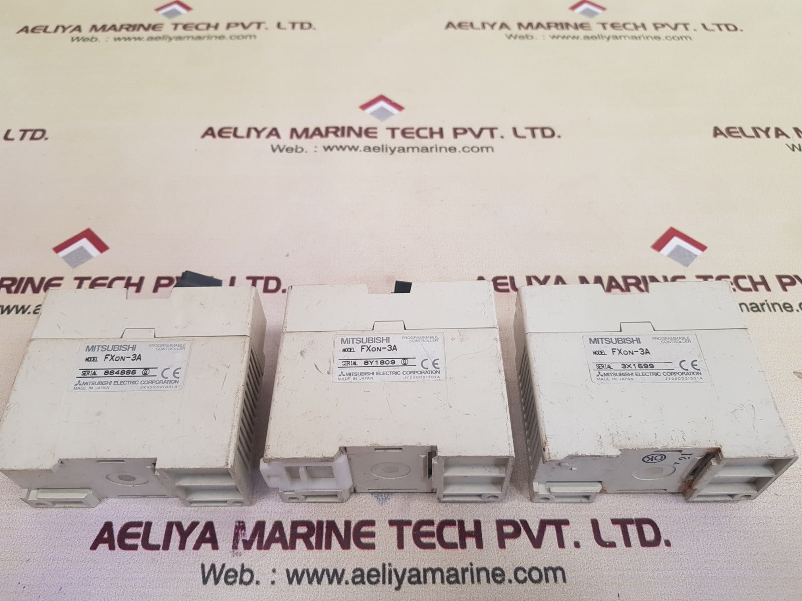 Mitsubishi Fxon-3A Plc Programmable Controller Jy550D21301A - Image 2