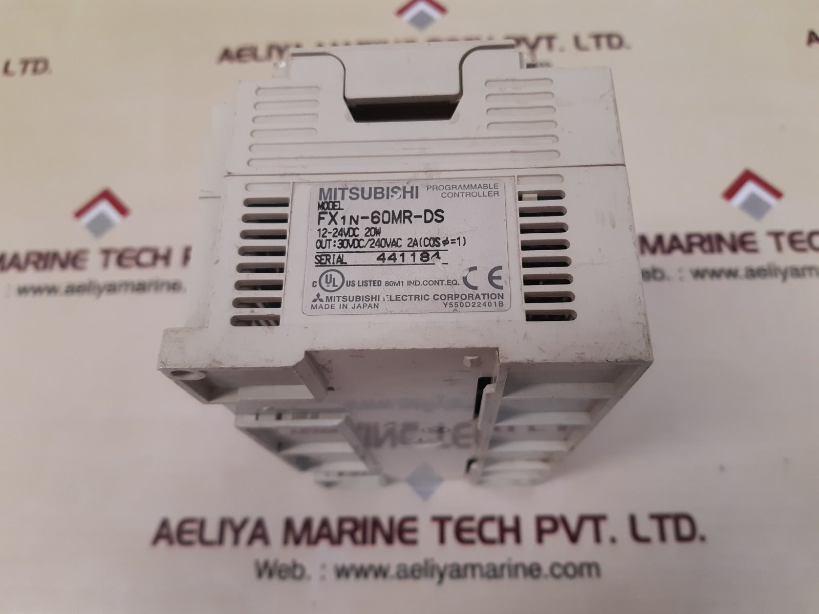 Mitsubishi Fx1N-60Mr-ds Programmable Controller Logic Power Unit Plc Module - Image 4