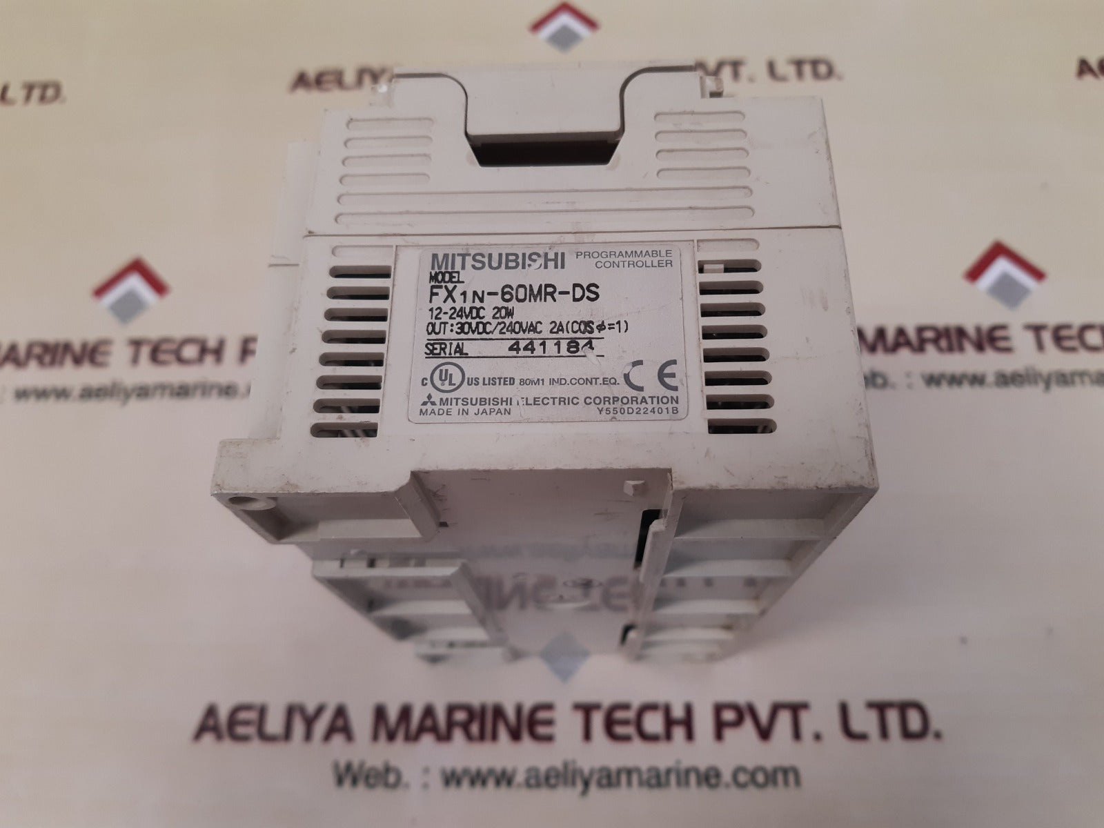 Mitsubishi Fx1N-60Mr-ds Programmable Controller Logic Power Unit Plc Module - Image 5