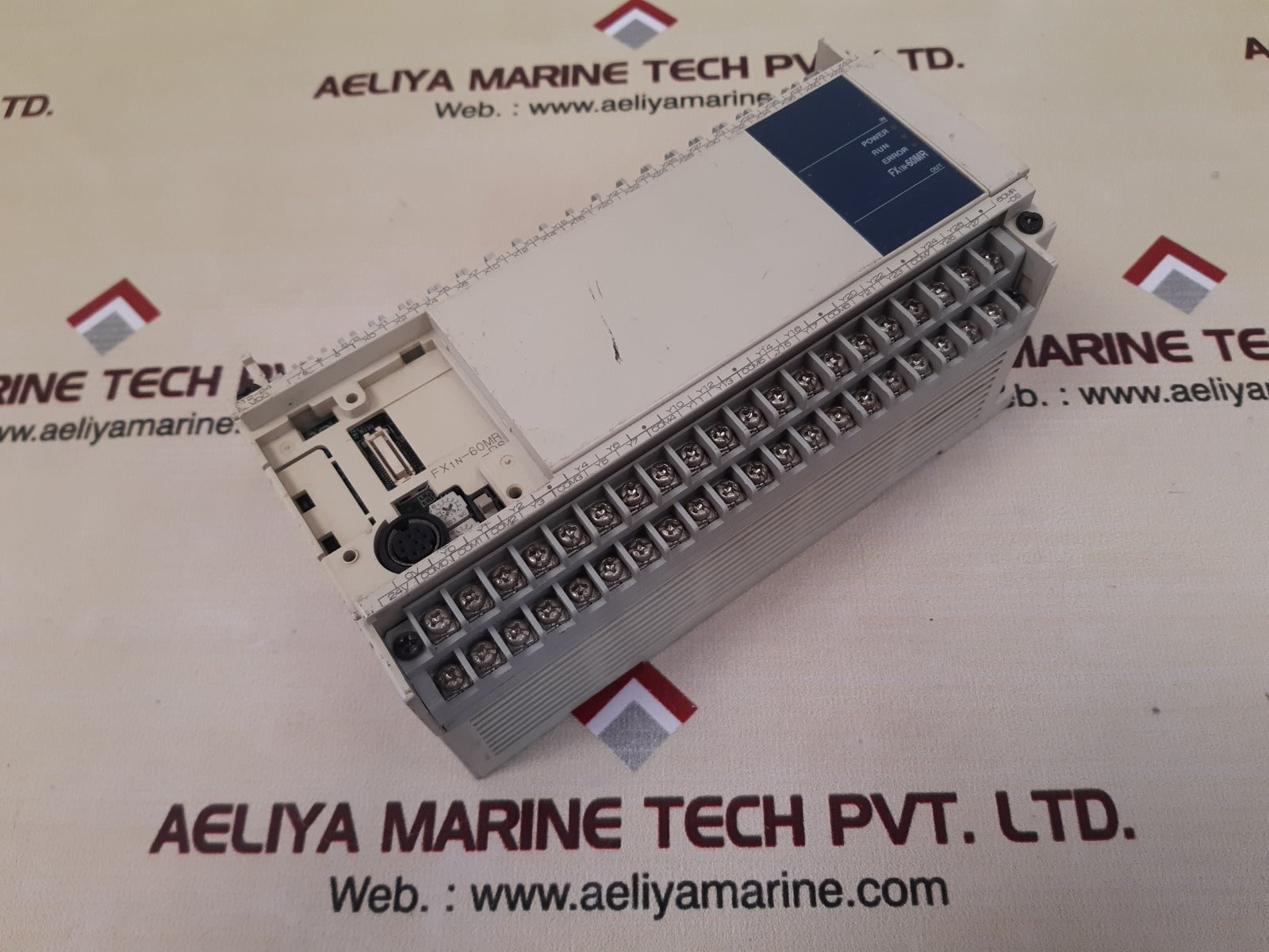 Mitsubishi Fx1N-60Mr-ds Programmable Controller Logic Power Unit Plc Module - Image 2