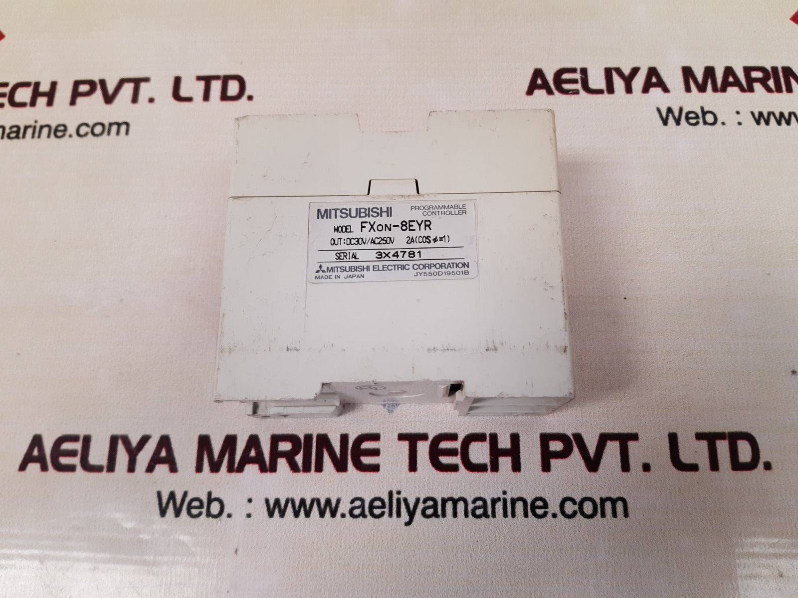 Mitsubishi Fx0N-8Eyr Programmable Controller Logic Power Unit Plc Module - Image 2