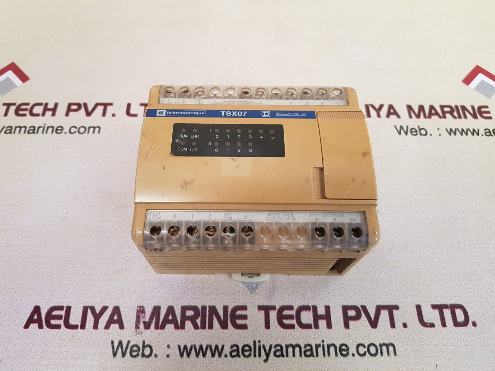 Telemecanique/Square D Tsx07 20 1028 Plc Controller 240Vac/30Vdc