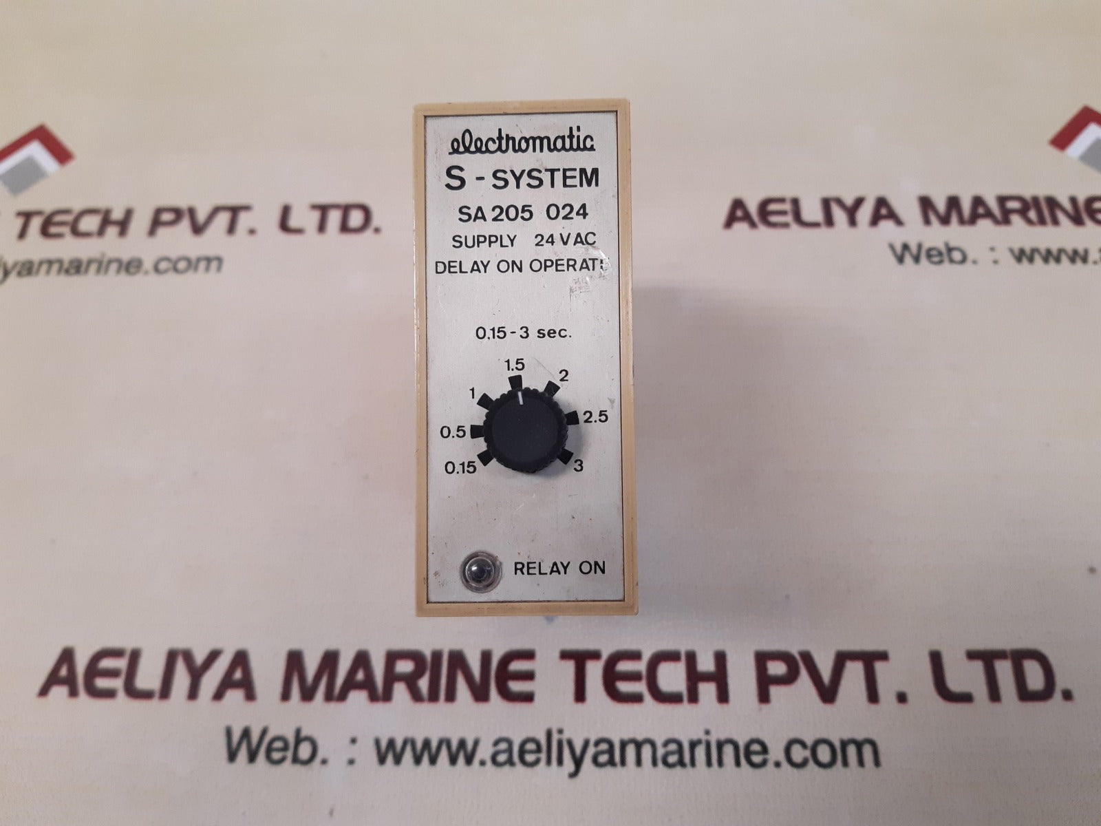 Electromatic s-system sa205 024 delay on operate